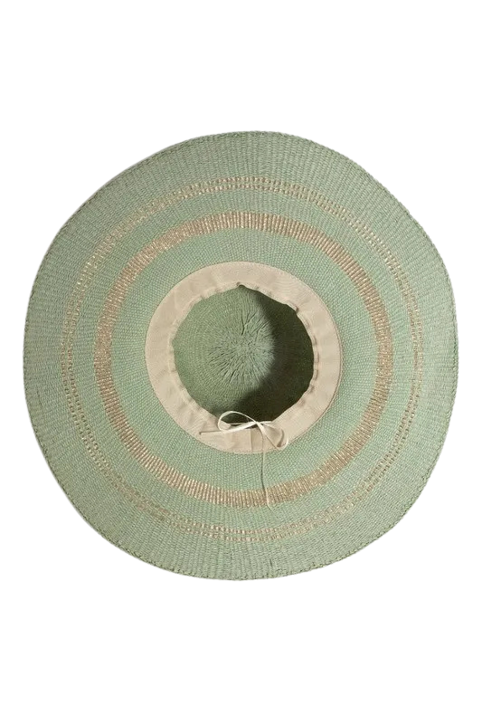 The Bella Sol Metallic Sun Hat